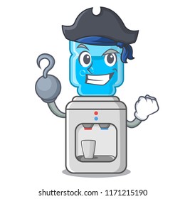 Pirate cartoon water cooler for office and home