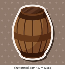 pirate casks theme elements