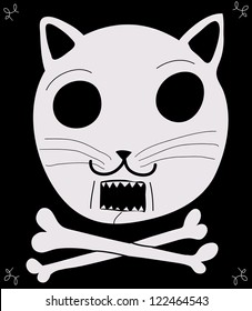 pirate cat flag