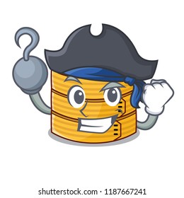 Pirate character steamed bamboo for food tool