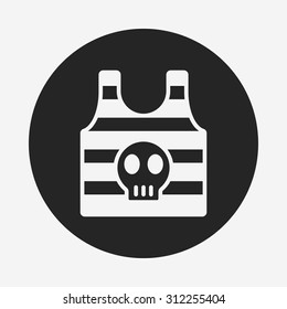 pirate clothes icon