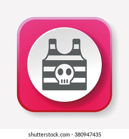 pirate clothes icon