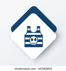 pirate clothes icon