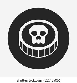 pirate coin icon