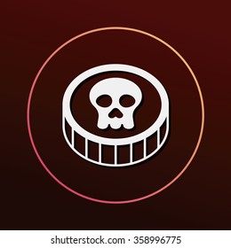 pirate coin icon
