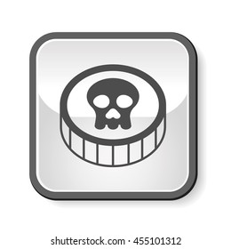 pirate coin icon