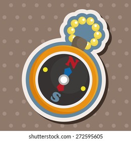 pirate compass theme elements