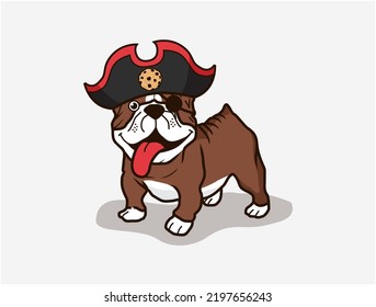 Pirate cookies dog vector for any purpose