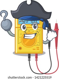 Pirate digital multimeter in the mascot closet