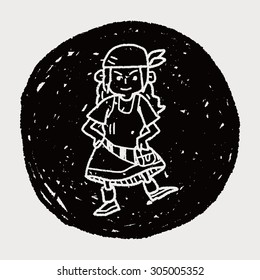 pirate doodle