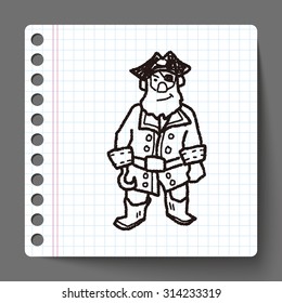 pirate doodle
