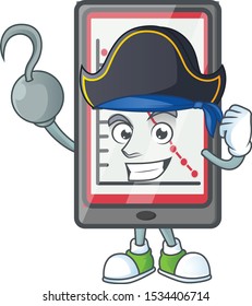 Pirate down chart vertical tablet character style.