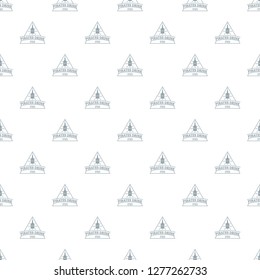 Pirate drink pattern vector seamless repeat for any web design
