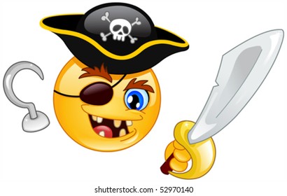 Pirate emoticon