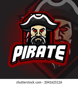 Pirate Esport Logo Suitable Team Logo Stock Vector (Royalty Free ...