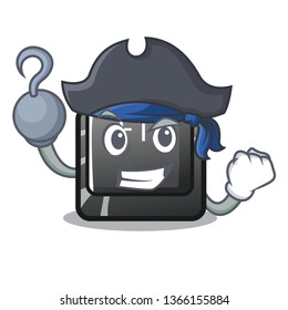 Pirate f11 button installed on mascot keyboard