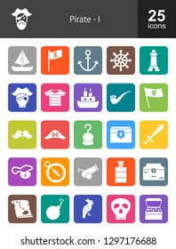 Pirate Filled Icons