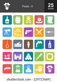 Pirate Filled Icons
