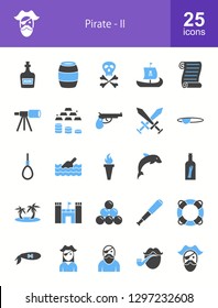 Pirate Filled Icons