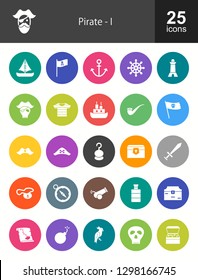 Pirate Filled Icons