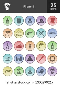Pirate Filled Icons