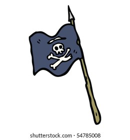 pirate flag cartoon