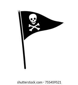 Pirate flag icon