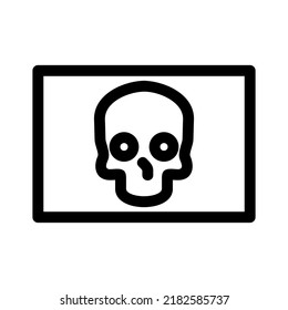 pirate flag icon or logo isolated sign symbol vector illustration - high quality black style vector icons
