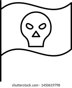 Pirate Flag icon for your project
