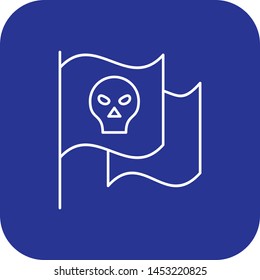 Pirate Flag icon for your project
  