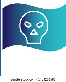 Pirate Flag icon for your project
