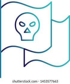 Pirate Flag icon for your project
  