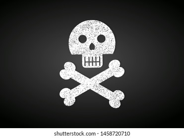 pirate flag isolated vector symbol illustration