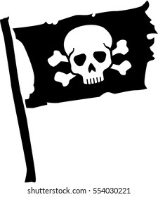 Pirate Flag with skull