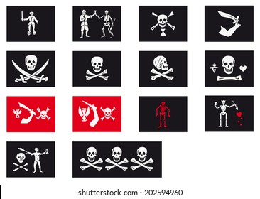 pirate flags