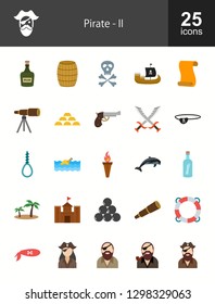 Pirate Flat Icons