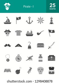 Pirate Flat Icons