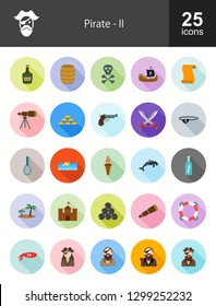 Pirate Flat Icons