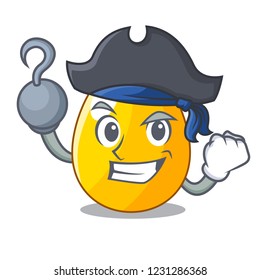 Pirate golden egg cartoon for greeting card