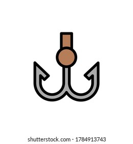 Pirate, hand icon. Simple color with outline vector elements of pirate icons for ui and ux, website or mobile application