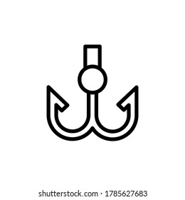Pirate, hand icon. Simple line, outline vector elements of pirate icons for ui and ux, website or mobile application