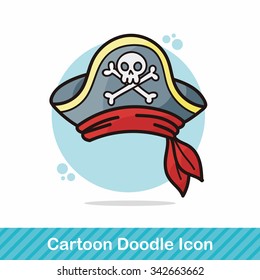 pirate hat doodle
