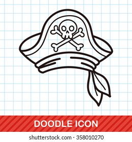 pirate hat doodle