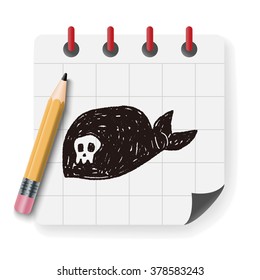 pirate hat doodle