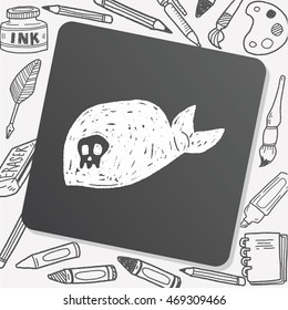 pirate hat doodle