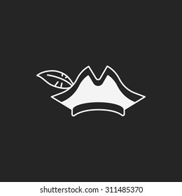 Pirate hat icon