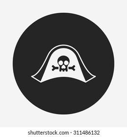 Pirate hat icon