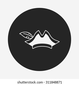 Pirate hat icon