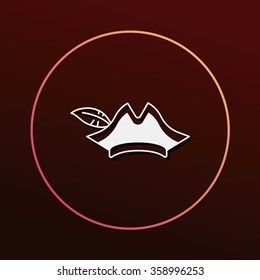 Pirate hat icon