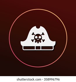 Pirate hat icon